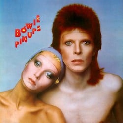 Davis Bowie en Twiggy