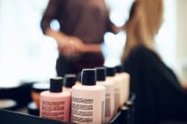 shampooflessen in kapsalon