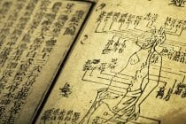 pagina uit oud boek over de TCM
