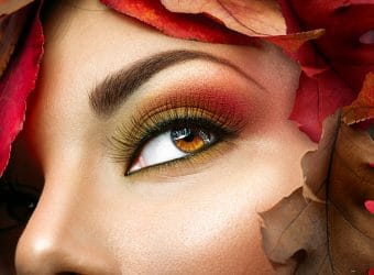 de sfeer van de herfst in je make-up brengen met tip van Wellness Academie.